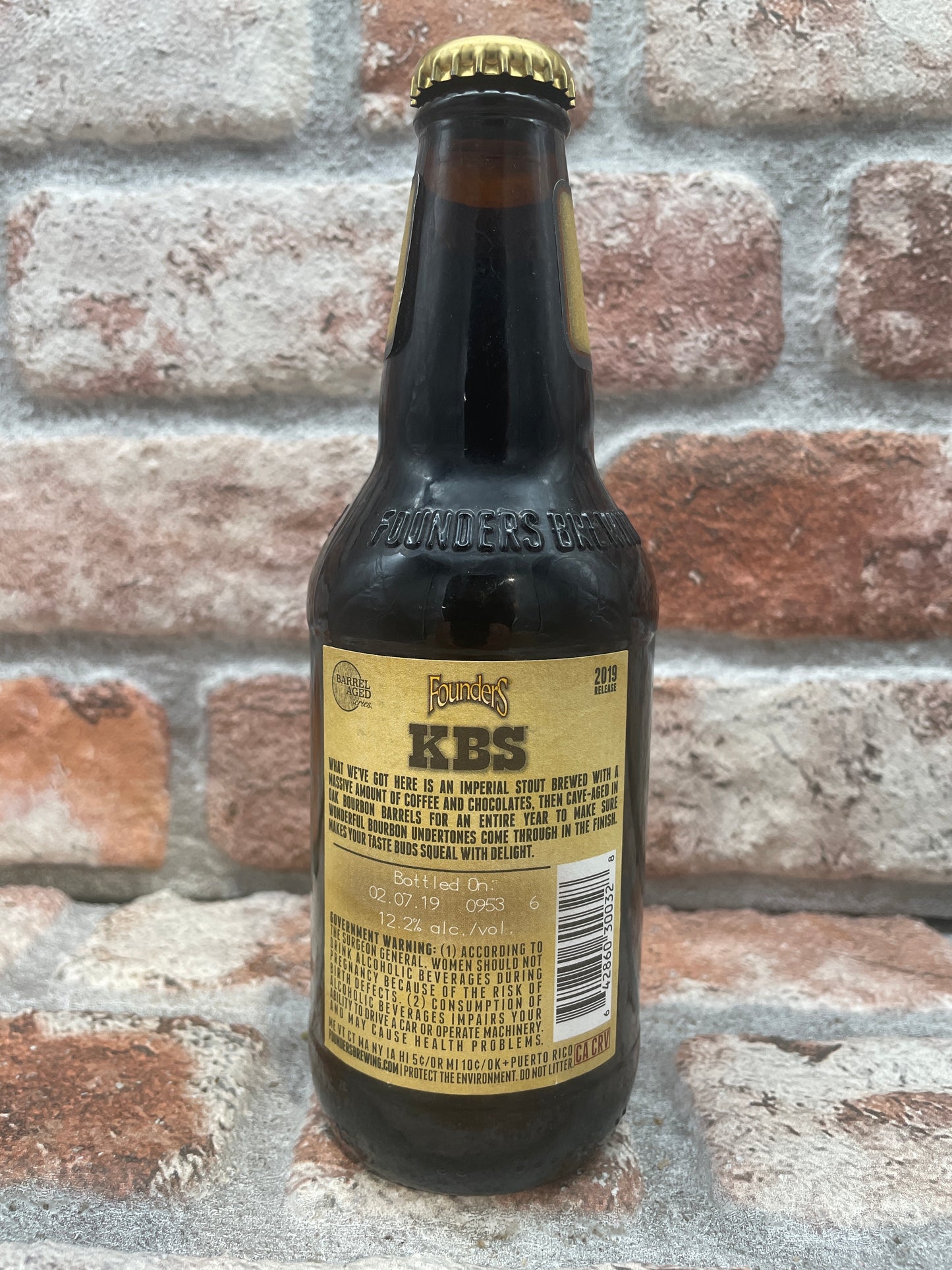 Founders Kentucky Breakfast Stout (KBS) 2019 Stout - 35 CL