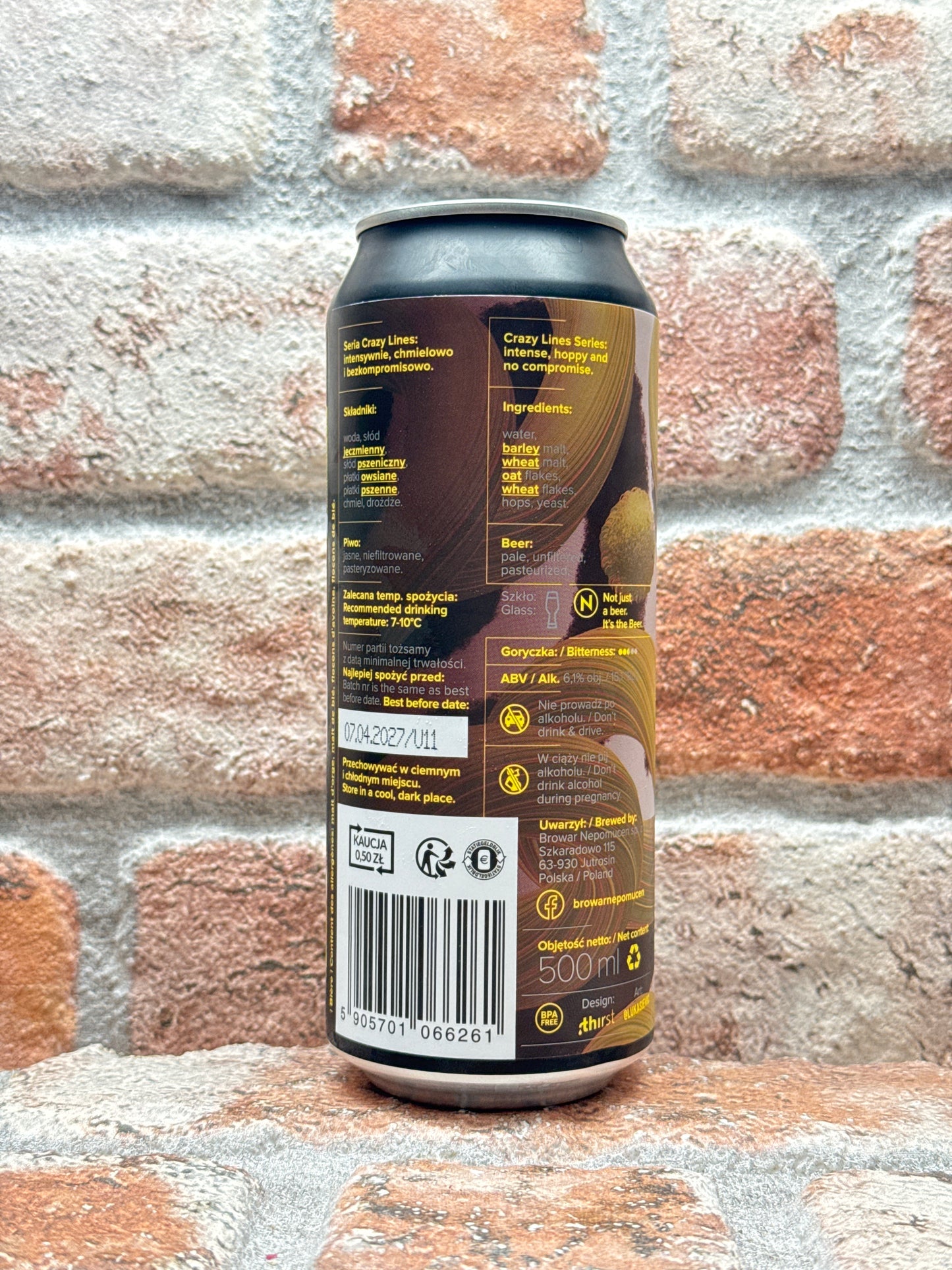 Nepo Brewing Crazy Lines Series: Waves IPA - 44 CL