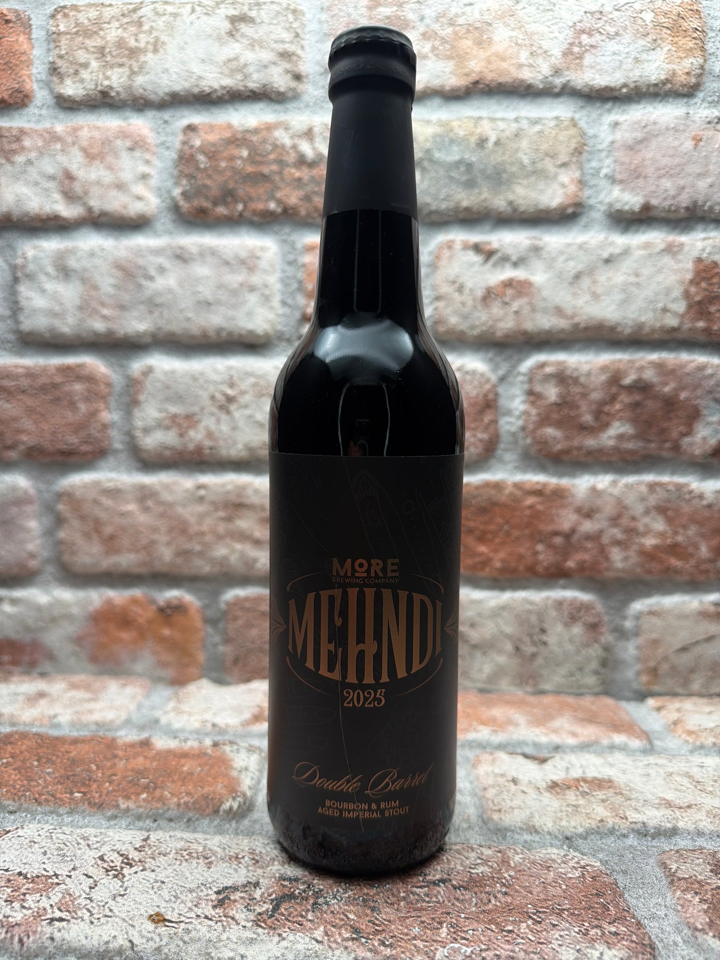 More Brewing Double Barrel Mehndi (2025) Stout - 50 CL