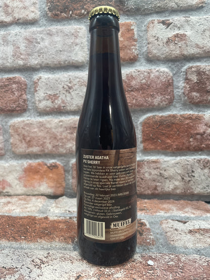 Muifel Brouwerij Cask maturato #16 Sister Agatha PX Sherry Quadrupel - 33 CL