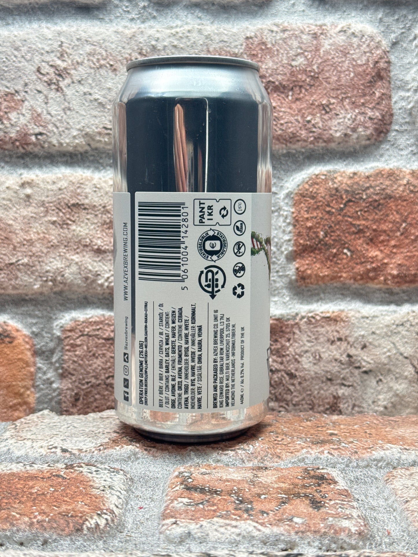 Azvex Brewing Company Operation Genome [26.06] - Deep Fried Beers IPA - 44 CL