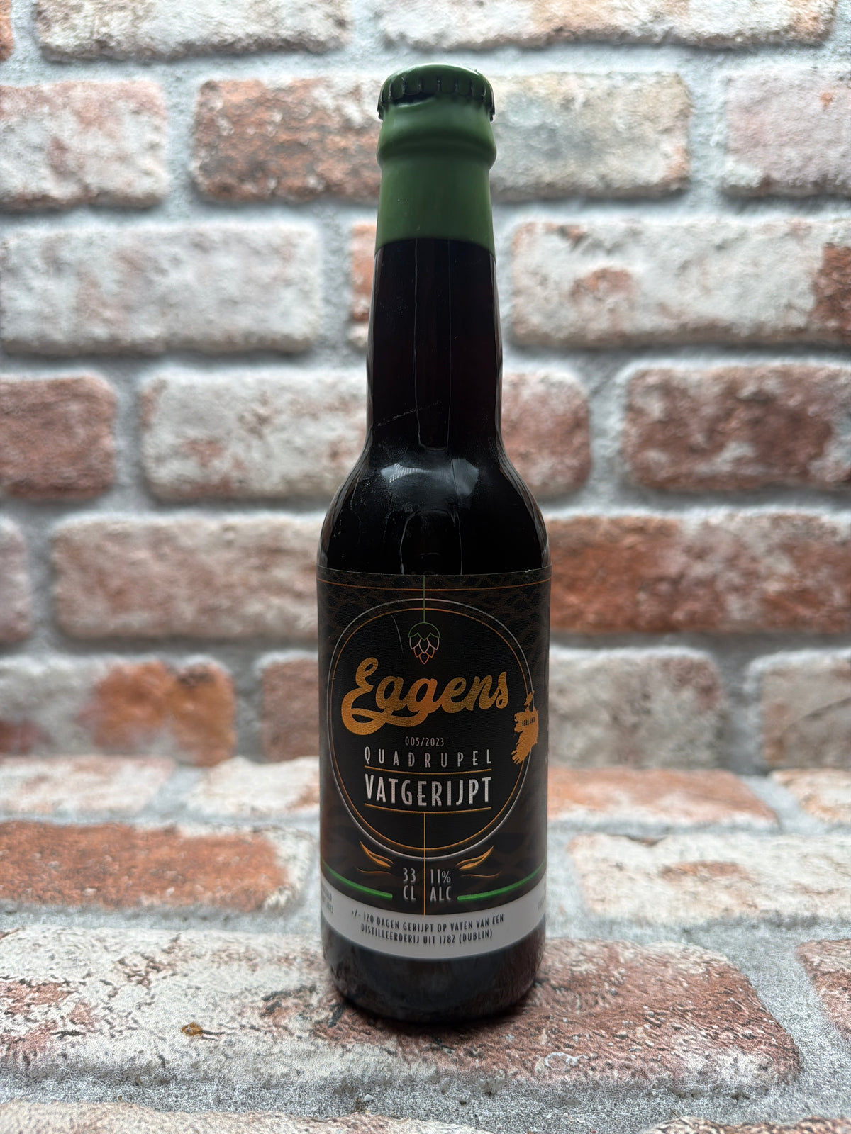 Eggens Quadrupel Vatgerijpt 005/2023 Teeling Whiskey - 33 CL