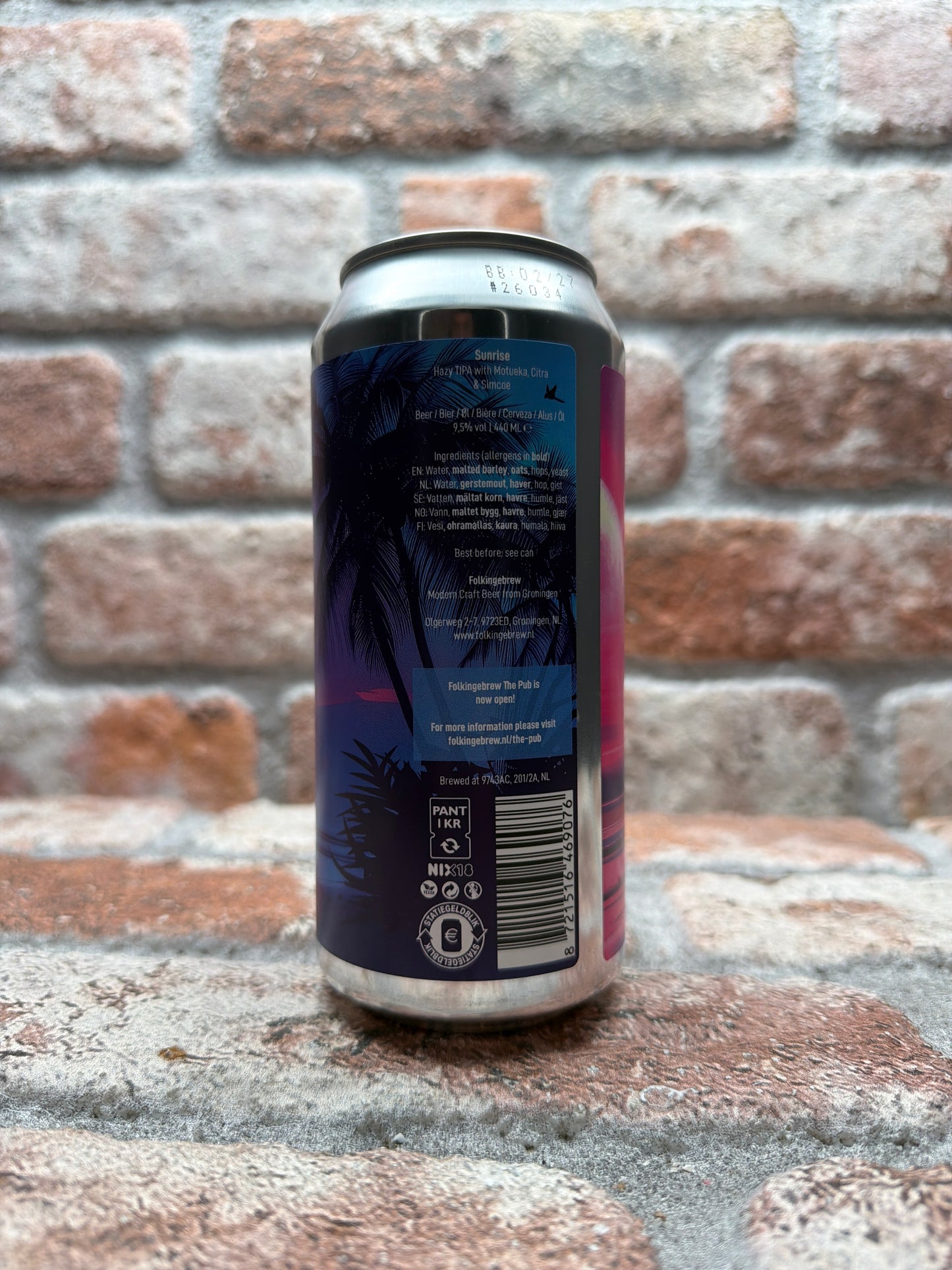 Folkingebrew Sunrise IPA - 44 CL