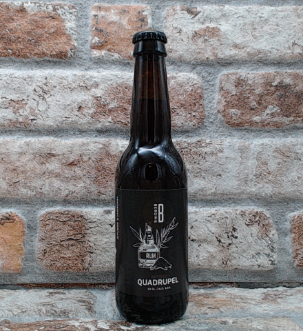 Rum infuso Berging Brouwerij Quadrupel - 33 CL