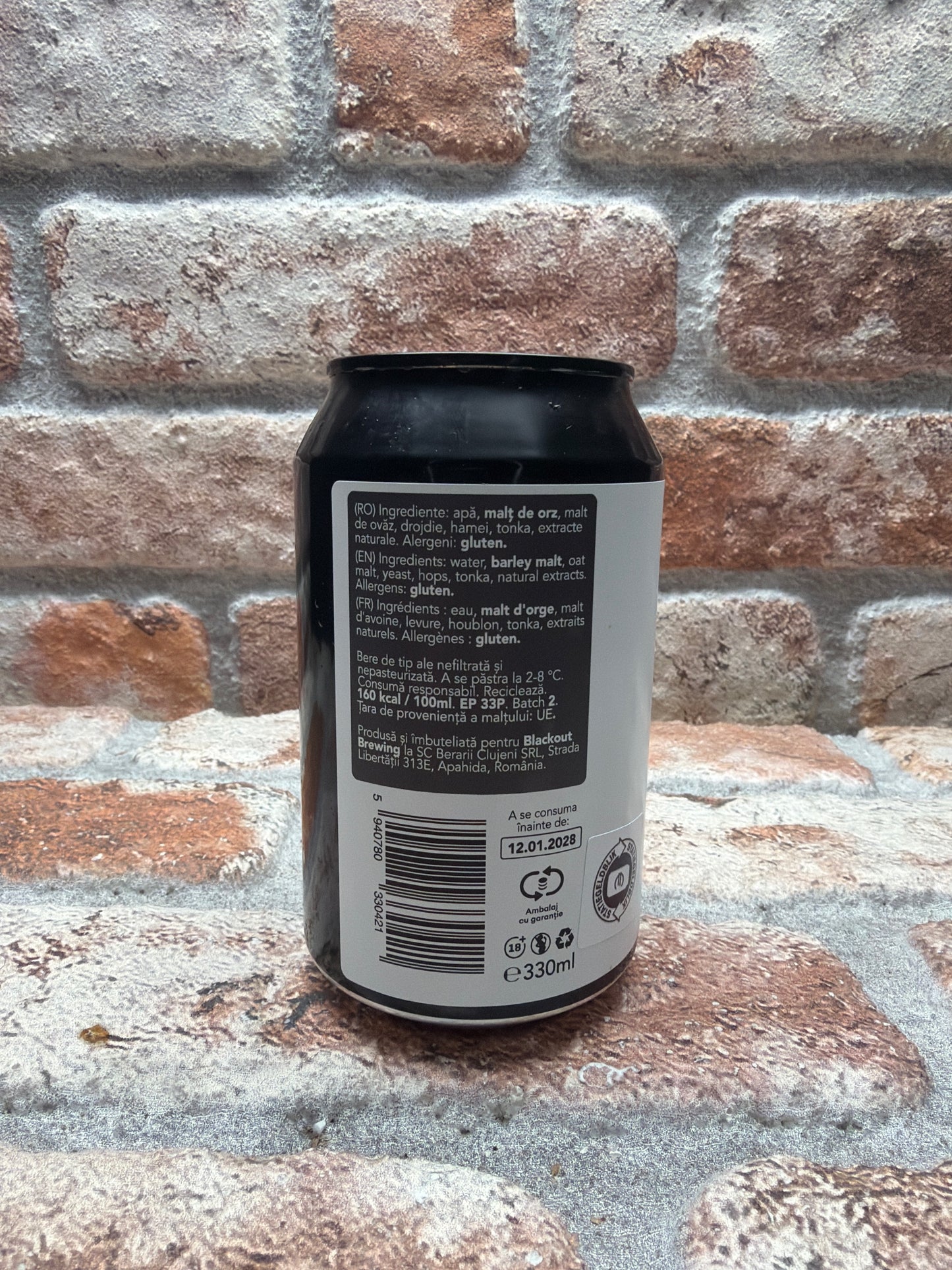 Blackout Brewing Sinners for Dinners Barleywine - 33 CL