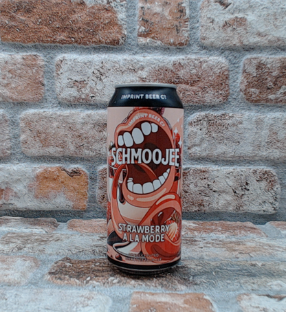 Schmoojee Strawberry A La Mode Sour - 47.3 CL (1 pinta)