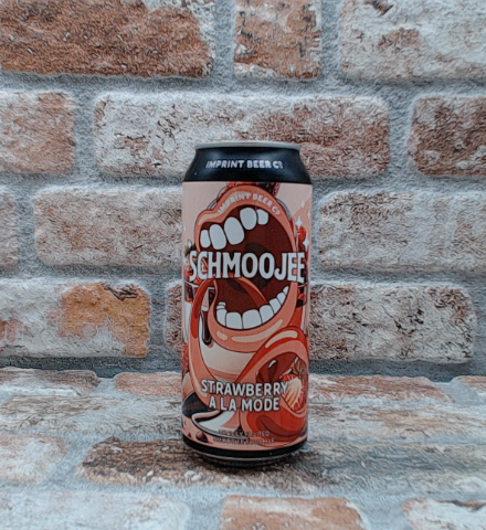 Schmoojee Strawberry A La Mode Sour - 47.3 CL (1 pinta)