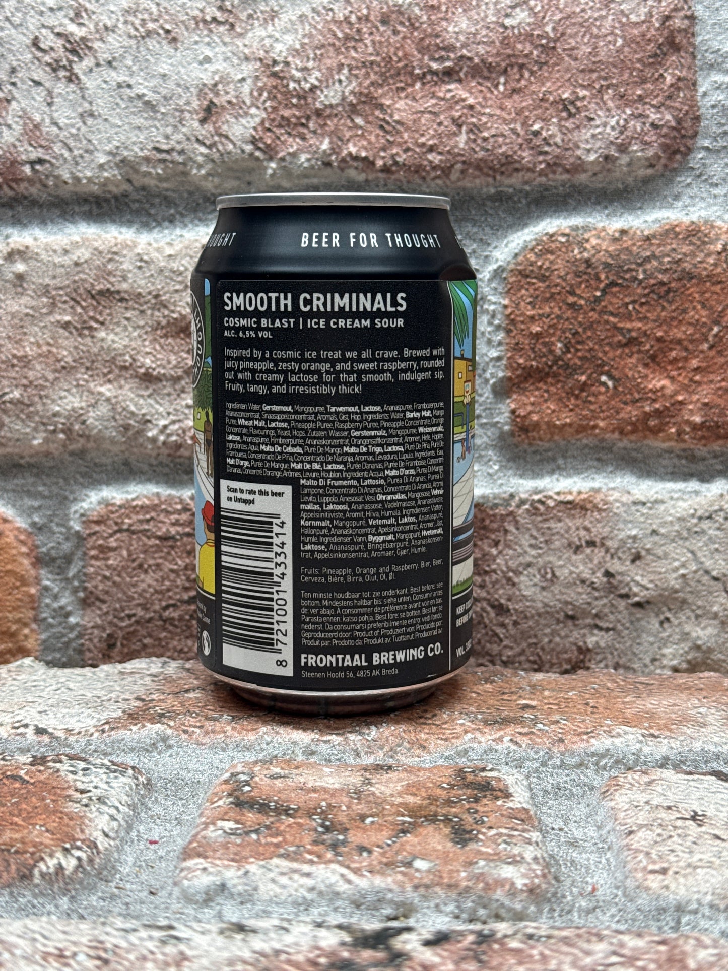 Frontaal Brewing Co. Smooth Criminals: Cosmic Blast Sour - 44 CL