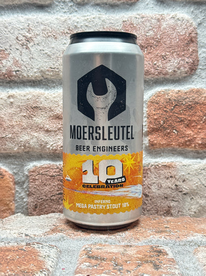Moersleutel Craft Brewery 10 Years: Inferno Stout - 44 CL