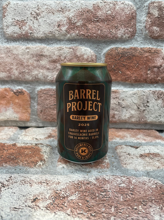 Brouwerij Kees Barrel Project Barleywine invecchiato in Craigellachie 2025 Barleywine - 33 CL