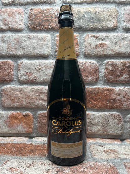 Golden Carolus Het Anger Golden Carolus Indulg 2019 - Mbingu Gold Strong 2019 Biondo - 75 CL