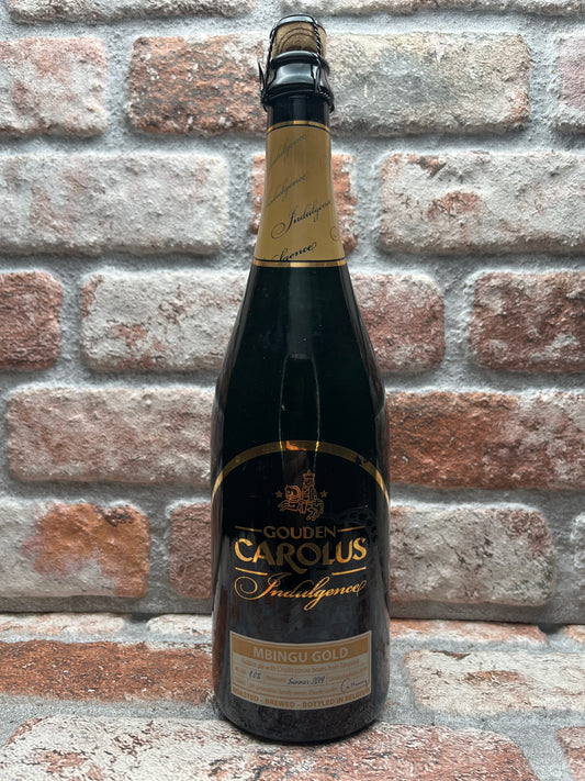 Golden Carolus Het Anger Golden Carolus Indulg 2019 - Mbingu Gold Strong 2019 Biondo - 75 CL