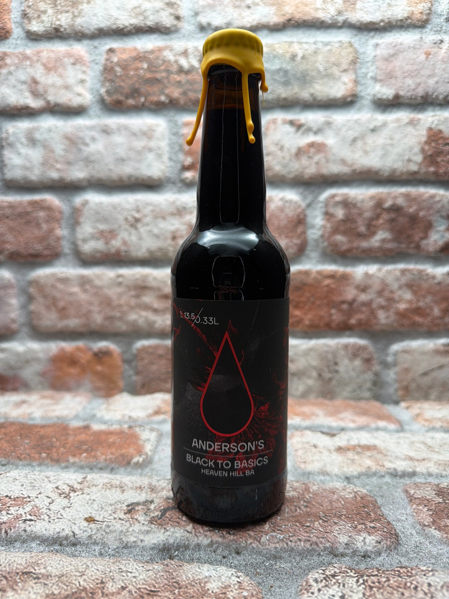 Anderson's Brewery Black To Basics (Heaven Hill BA) Stout - 33 CL