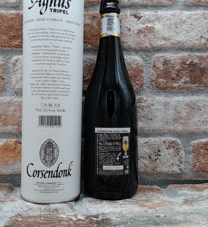 Corsendonk Agnus Triple con tubo Tripel - 75 CL