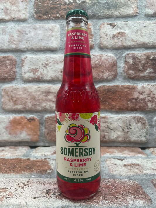 Somersby Sidro di lamponi e lime - 33 CL