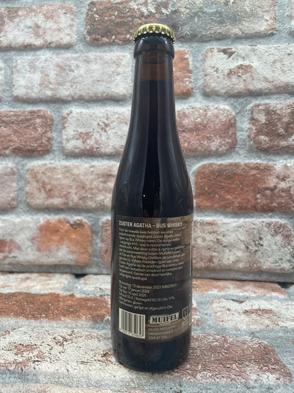 Muifel Brouwerij Vatgerijpt #17 Zuster Agatha Bus Whisky Quadrupel - 33 CL