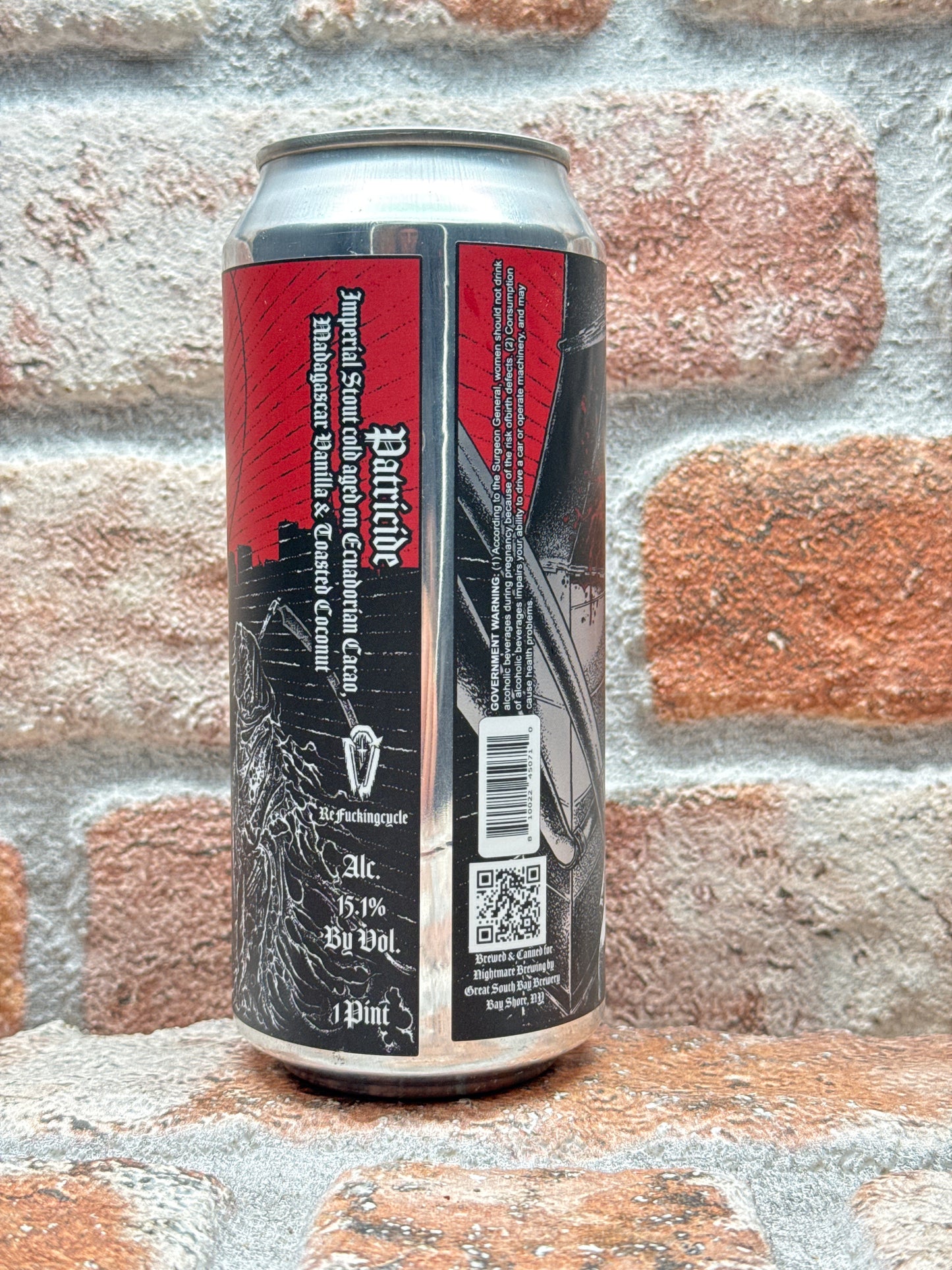 Nightmare Brewing Company Patricide Stout - 44 CL
