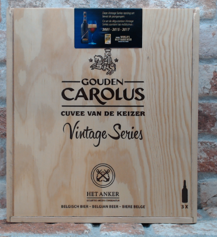 Golden Carolus Cuvee dell'Imperatore Serie Vintage 2001-2015-2017 Quadrupel - 75 CL