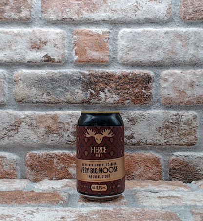 Birra Fierce Molto grande Moose Stout - 33 CL