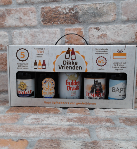 Confezione Regalo Speciale Birra Fat Friends - 33 CL