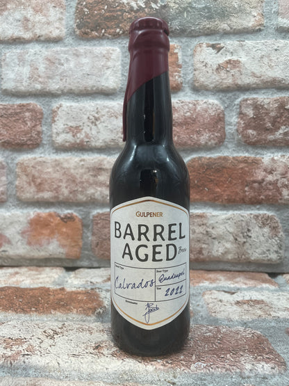 Quadrupel invecchiato in botte Gulpener _ Calvados 2022 Quadrupel - 33 CL
