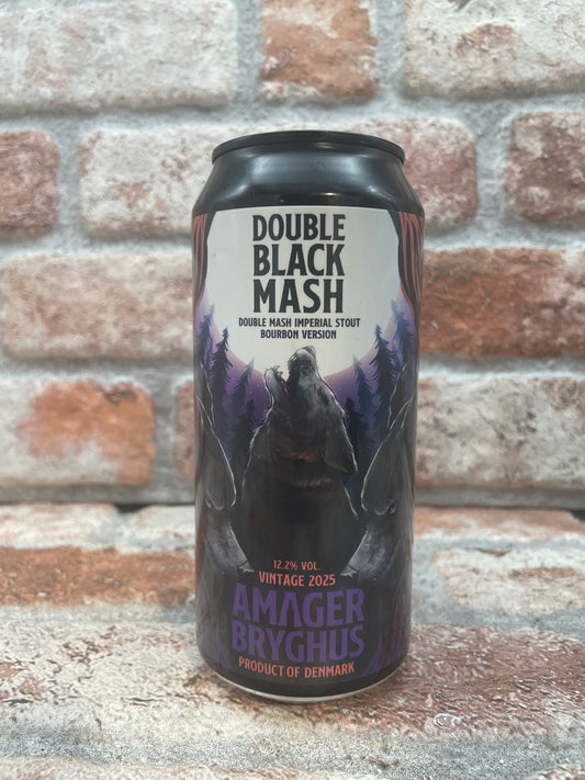 Amager Bryghus Double Black Mash Bourbon Versione 2025 Stout - 44 CL