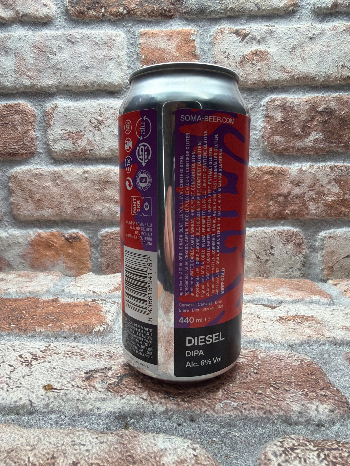 SOMA Beer Diesel IPA - 44 CL