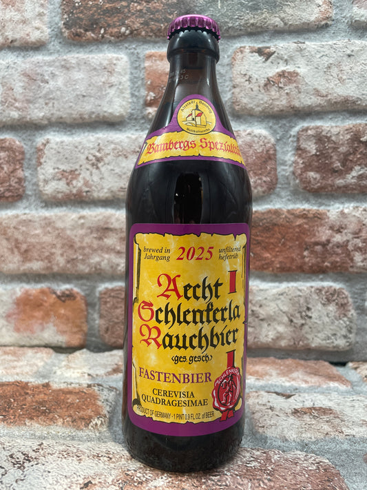 Aecht Schenkerla Rauchbier - Birra da digiuno 2025 - 50 CL