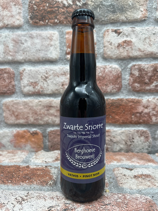 Berghoeve IVA#35 Pinot Nero Invecchiato in botte Black Snorre Stout - 33 CL