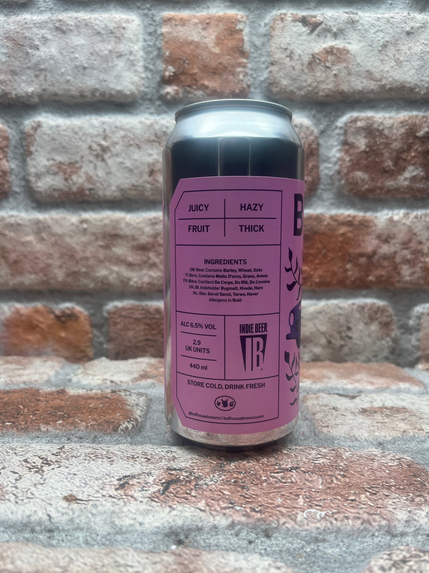 Bullhouse Brew Merc Bro DIPA - 44 CL