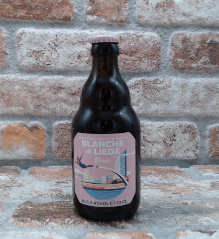 Birra alla frutta Blanche de Liege Rosèe - 33 CL