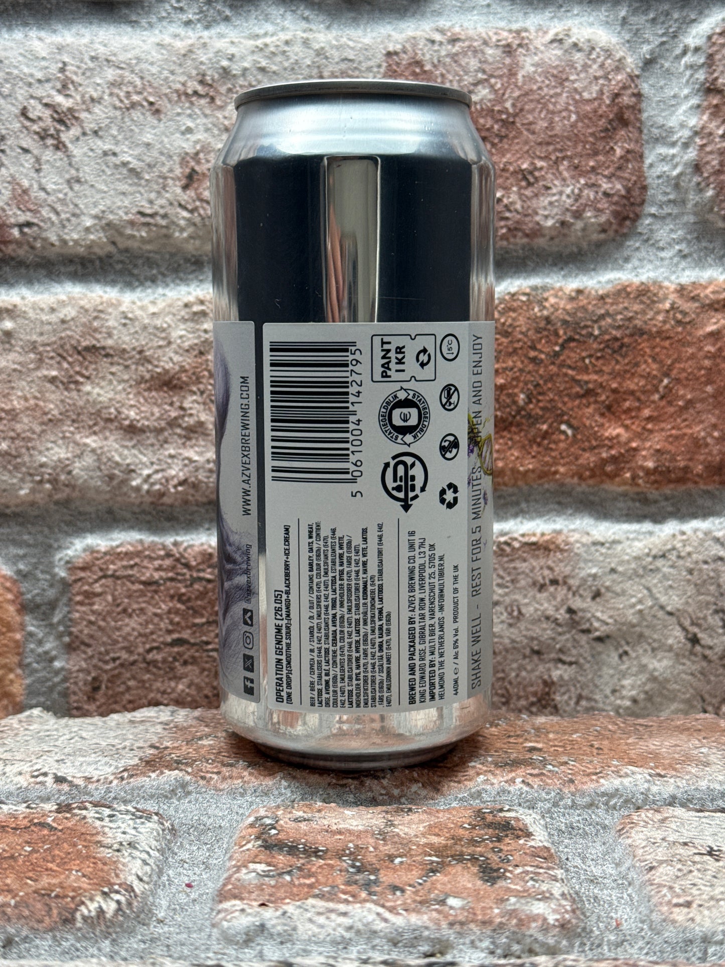 Azvex Brewing Company Operation Genome [26.05] - One Drop Sour - 44 CL