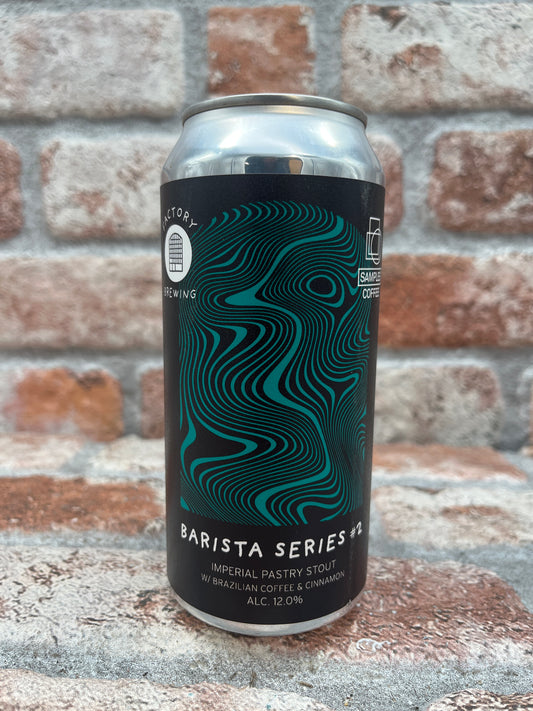 Factory Barista Series #2 (Caffè brasiliano e cannella) Stout - 44 CL