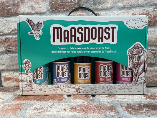 Set Regalo Maasdorst Confezione Regalo da 5 Bottiglie - 33 CL