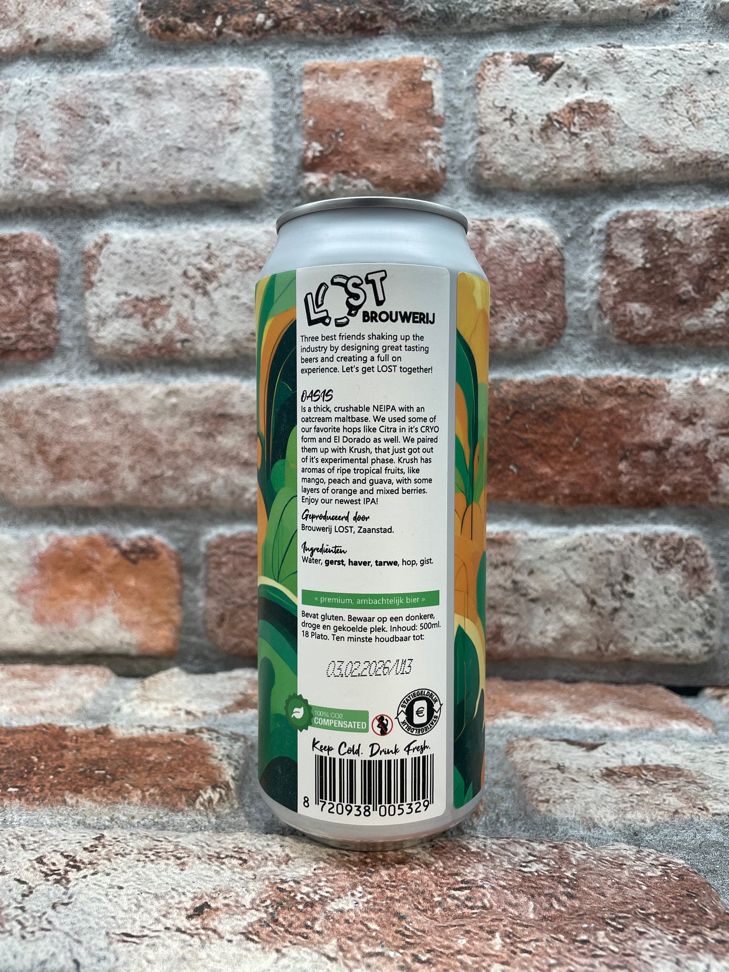 Crema d'avena perduta DDH - 50 CL