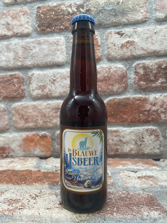 De Blauwe Ijsbeer Rodel & Jodel Ijsbeer Quadrupel - 33 CL
