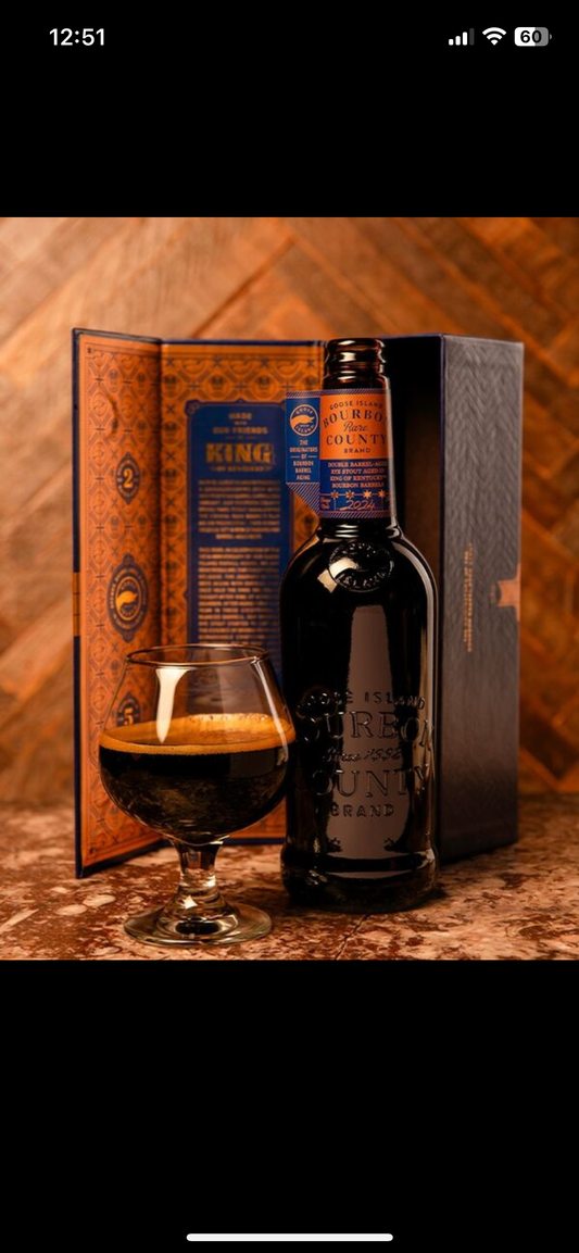 Goose Island Bourbon County Brand Rare Stout 2024 2024 Stout - 47.3 CL (1 pinta)
