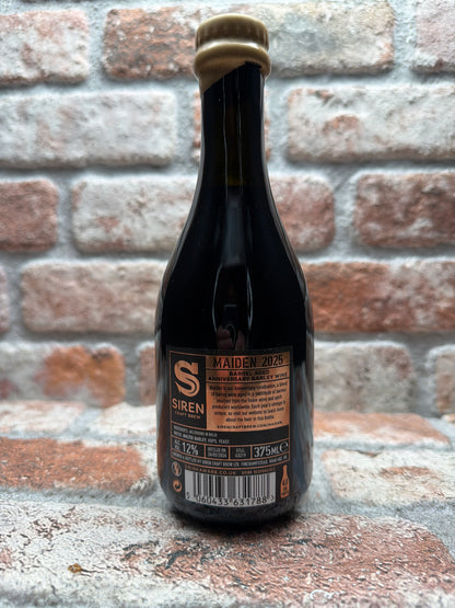 Siren Craft Brew Maiden 2025 Barleywine - 37.5 CL