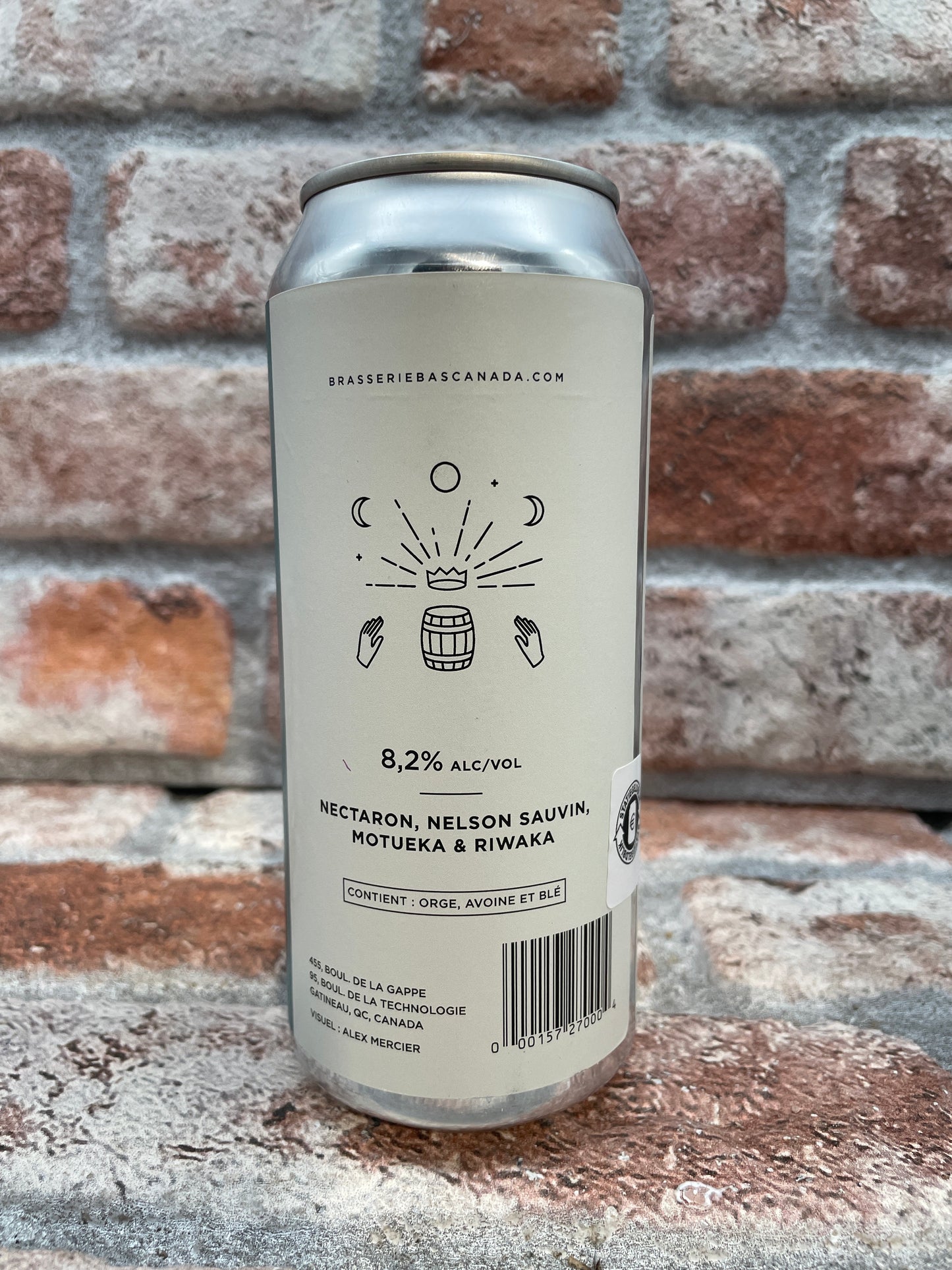 Brasserie Du Bas Commodus DIPA - 47.3 CL (1 pinta)