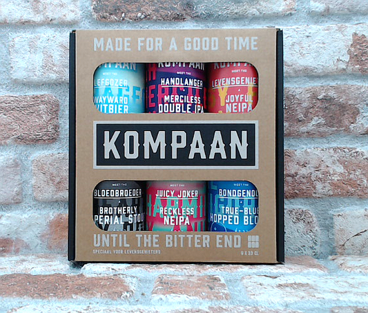 Confezione Regalo Kompaan Latta 6 pezzi - 33 CL