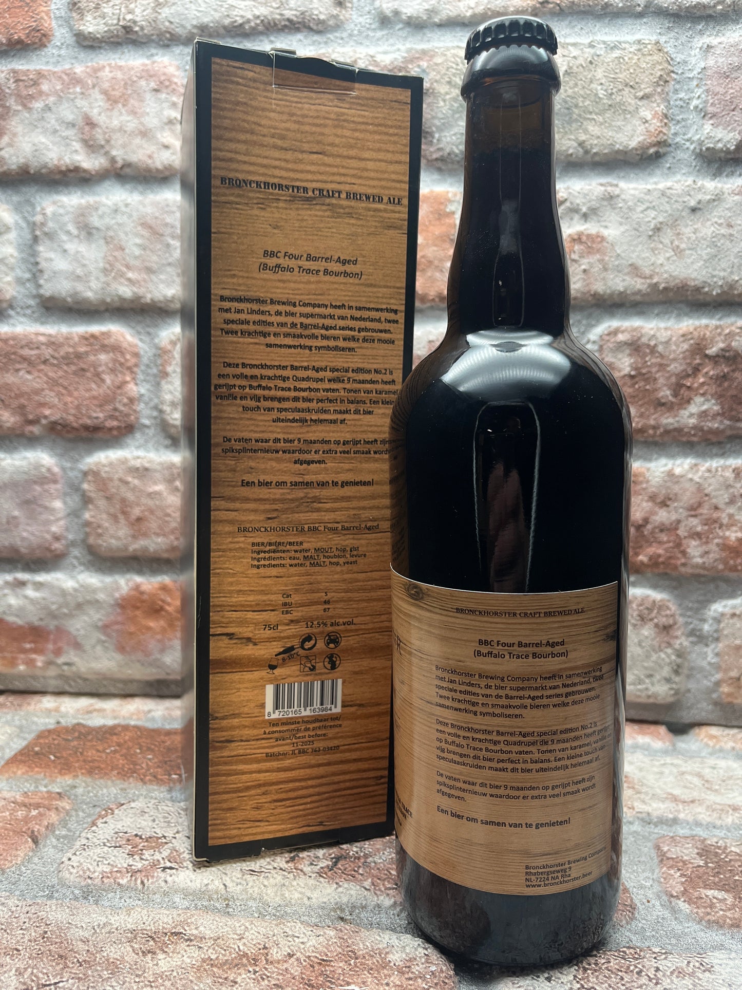 Bronckhorster Jan Linders Edizione speciale n.2 2020 Quadrupel - 75 CL