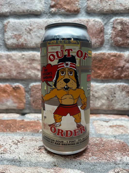 RaR Brewing Out Of Order: Bandana Sour di Ray Jackson - 47.3 CL (1 pinta)
