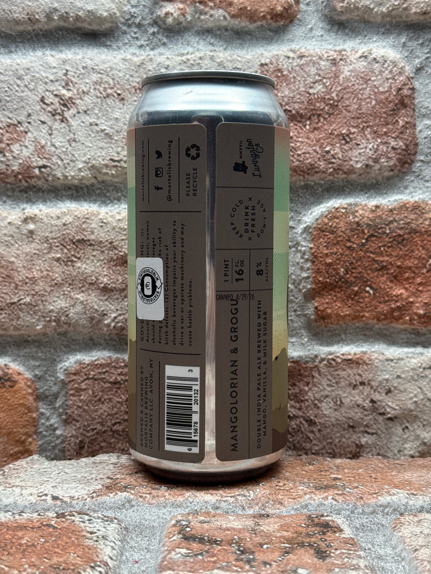 Mortalis Brewing Company Mangolorian & Grogu IPA - 44 CL