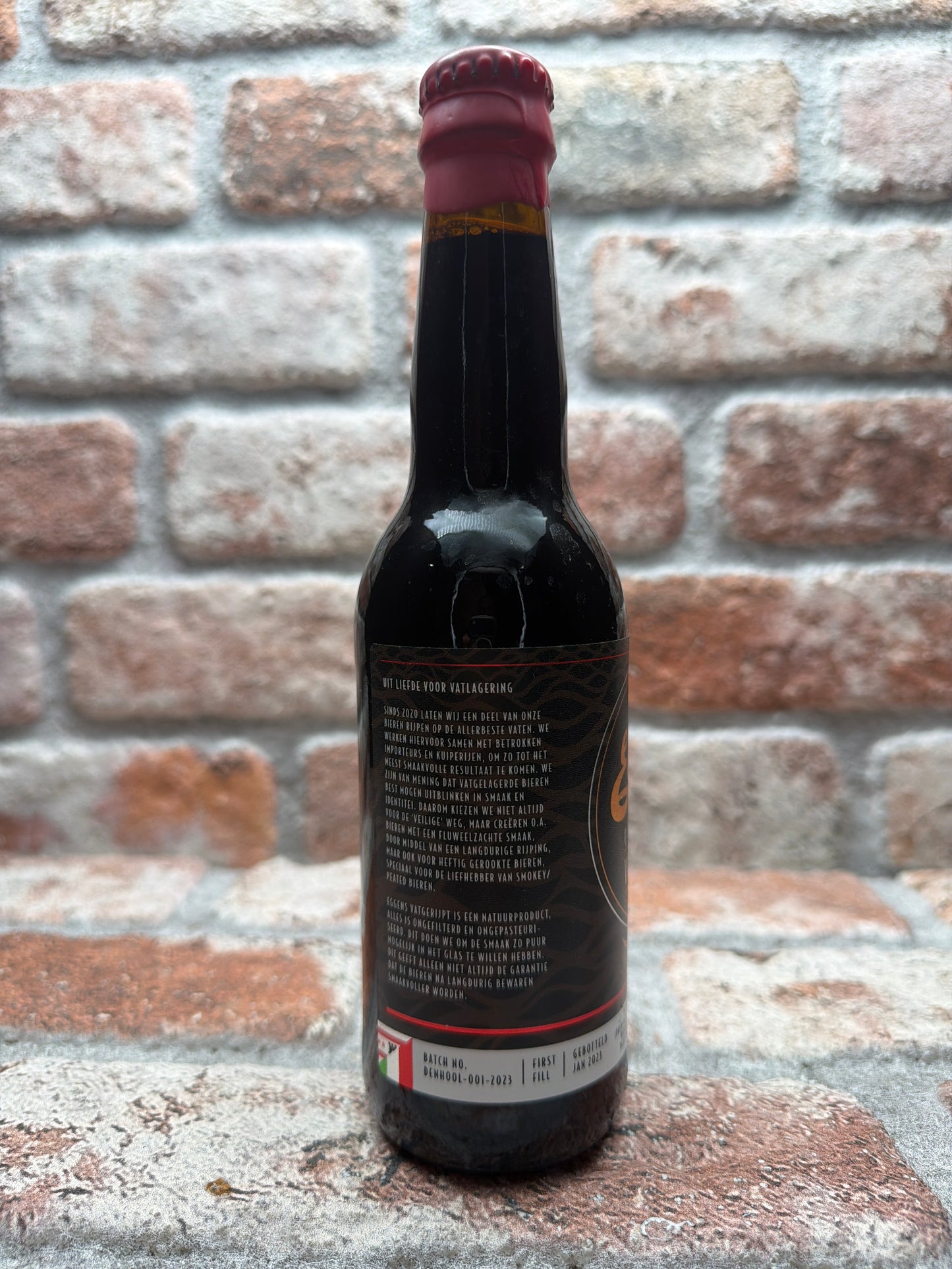 Eggens Quadrupel Vatgerijpt 001/2023 - Den Hool Whisky - 33 CL