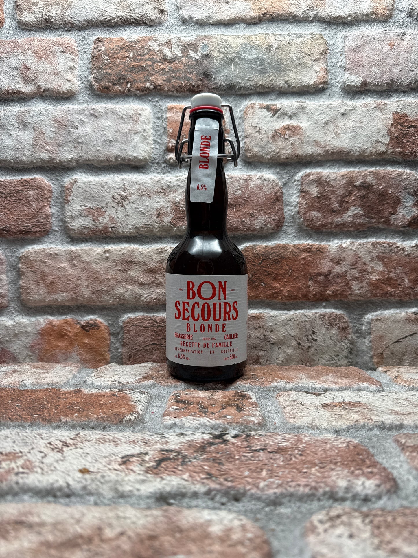 Brasserie Caulier Bon Secours Blonde - 33 CL