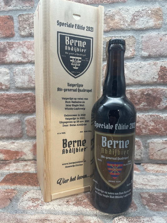 Birra d'Abbazia di Berna invecchiata in botte Abt-Generaal Quadrupel Special Edition 2021 - 75 CL