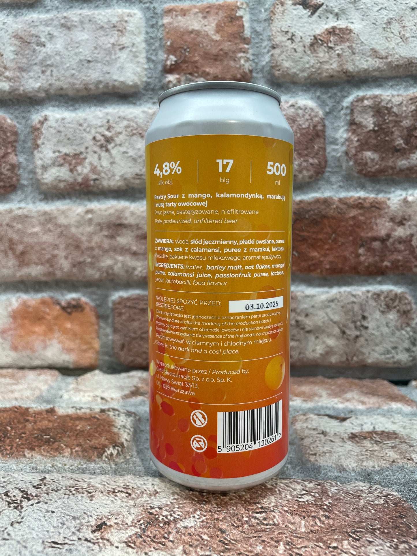 Magic Road Pretty Fruit Crostata Pasticceria Acida - 44 CL