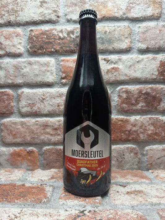 Moersleutel Quadfather Christmas 2025 Quadrupel - 75 CL