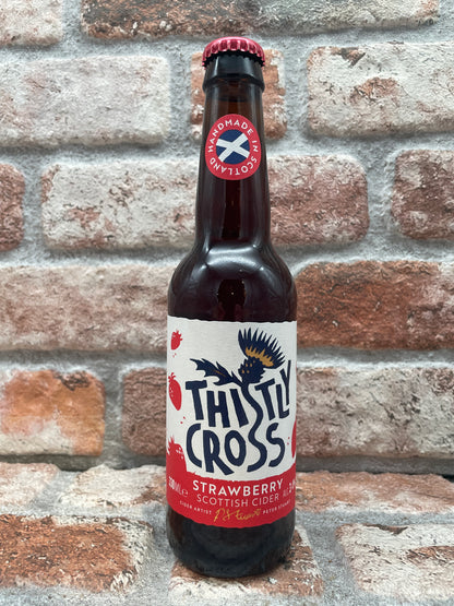 Thistly Cross Strawberry Cider - 33 CL