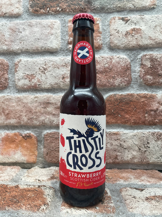 Thistly Cross Strawberry Cider - 33 CL